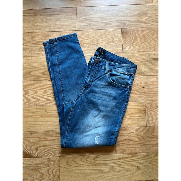 1822 Denim Mid-Rise Skinny Jeans Blue Size 6 JL - Picture 1 of 11